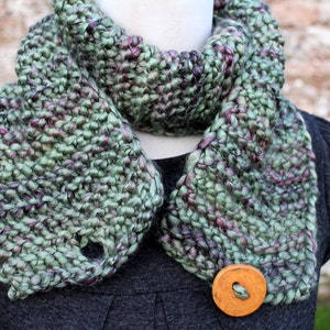 Knitting pattern, womens scarf snood pattern Listing86 image 4