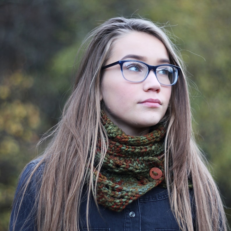 Knitting PATTERNS for Women Infinity Scarf Cowl Pattern - Etsy