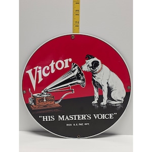 His Masters Voice Sign - Etsy