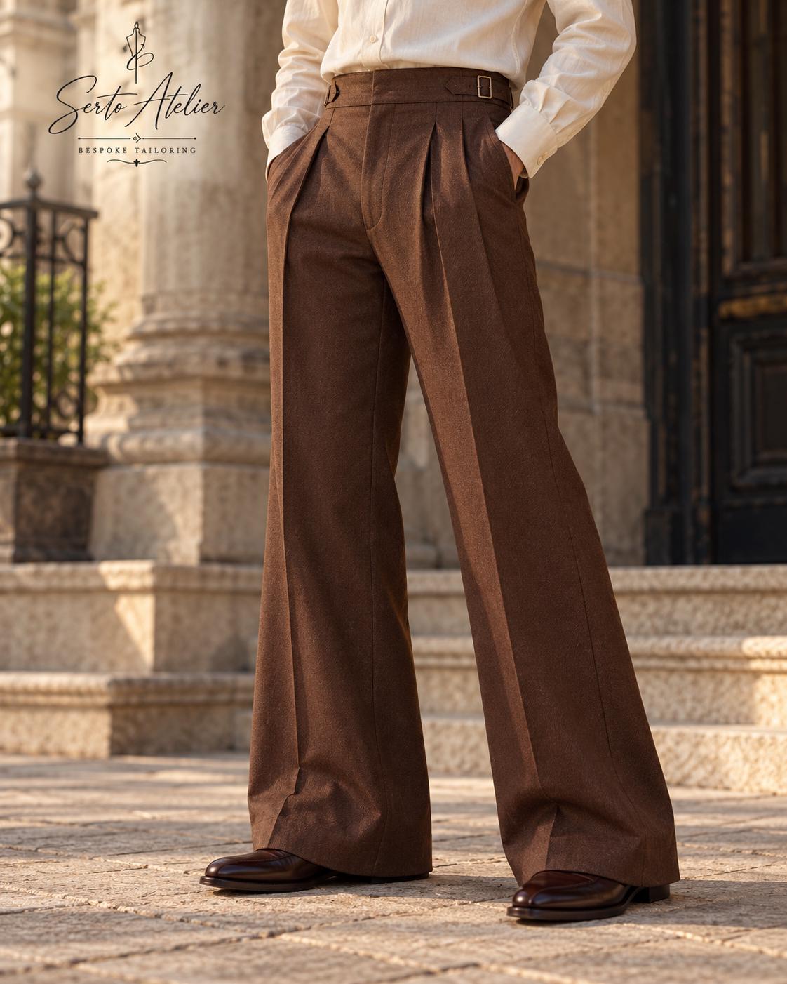 Vintage 70s Linen Trousers - Etsy Australia
