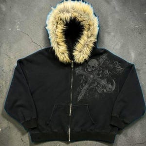 Y2k Gothic Jacket - Etsy
