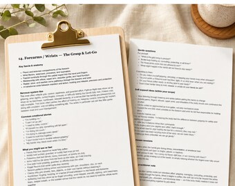 Underarmar och handleder Fascia och nervsystem Guide PDF för kroppsarbetare