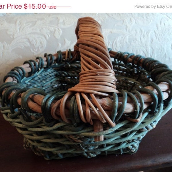 Sturdy gathering basket