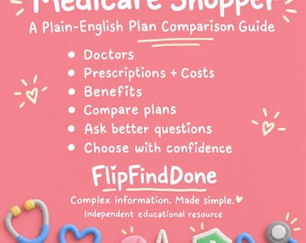 Guía de compras Edición Medicare: Flip Before You Pick™ Guía de decisiones 2027