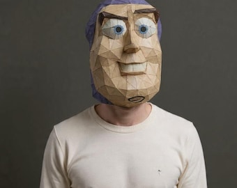 BUZZ LIGHTYEAR - Toy Story Papierbastelmaske zum Selbermachen