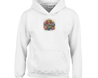 Geburtstagskind Hoodie: Weicher Kinder-Pullover aus Baumwollmischung