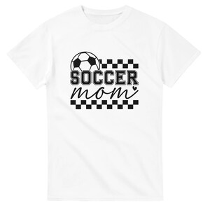 Fußball Mama T-Shirt - Lustiges & Lässiges Baumwoll T-Shirt mit Fußball Design - Perfektes Geschenk für Fußball Mütter!