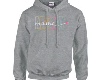 Kuscheliger Mama Hoodie: Sweatshirt aus weicher Baumwollmischung