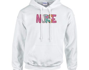 Krankenschwester Hoodie: Baumwoll-Poly-Mischung, Gesundheit Held Geschenk