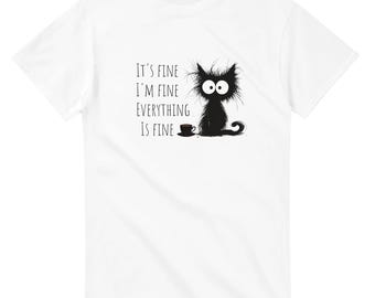 Es ist fein T-Shirt | Entspannte Passform | Strapazierfähiges Baumwoll-T-Shirt | Lässige Alltagskleidung