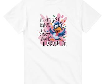 Crazy Train Dirigent - Unisex T-Shirt mit Rundhalsausschnitt | Gildan® 5000