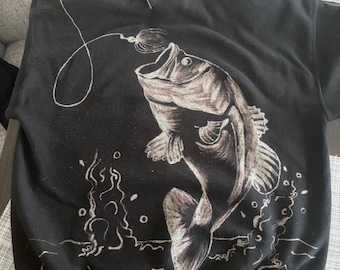 Felpa con cappuccio Bleached Bass
