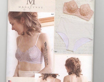 UNCUT Sewing Pattern Simplicity 8229 for Bra and Underwear Pattern, Lingerie Set, Bralette, Underwire, Panties, Size 32A-42DD