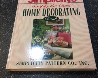 New, Simplicity's Simply the Best Home Decorating Book