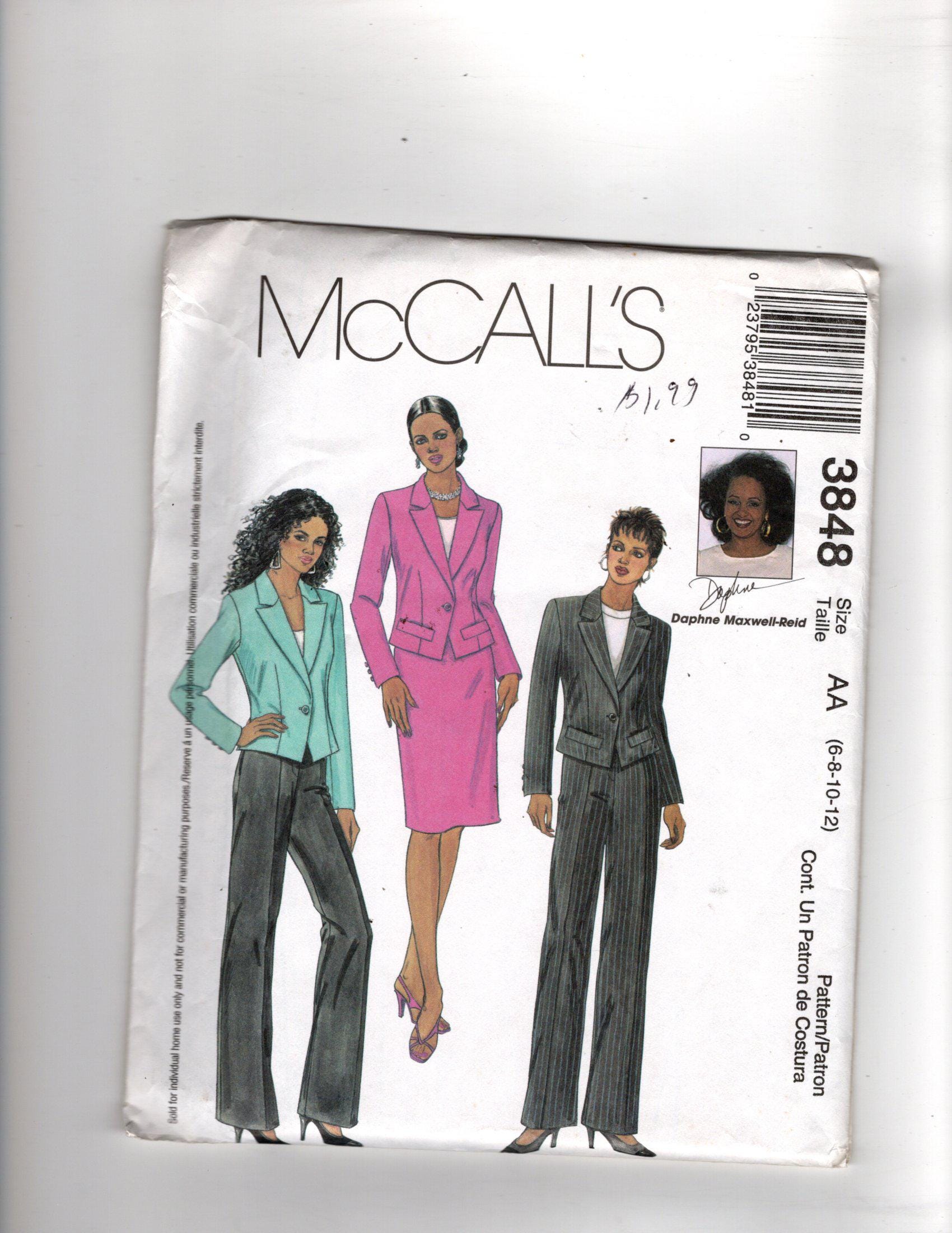 A Line Skirt Suit Sewing Patterns - Etsy