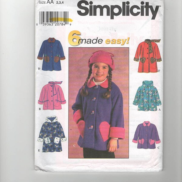 Toddler Coat Pattern Etsy