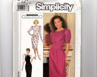 UNCUT Sewing Pattern Simplicity 9447 for Dress Variations, Sz 8--14, Cocktail Dress, Evening Dress. Mother of Bride Dress, Easy Pattern