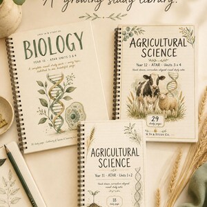 WA Year 12 Agricultural Science ATAR Study Notes, Units 3–4 Printable PDF