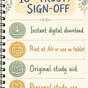 Year 10 Maths Study Notes: 15 Hand-Drawn Pages, Printable PDF