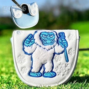 20 Styles Central Axis L.A.B DF3 Golf Club Mallet Putter Head Covers Leather Magnetic