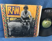 Vintage, Paul and Linda McCartney - quot Ram quot , Vinyl LP, Record Album, The Beatles, Too Many People, Dear Boy, Uncle Albert Admiral Halsey
