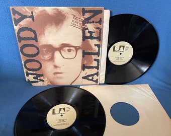 Vintage, Woody Allen "The Night Clun Years 1964-1968" Vinyl LP Record Album, Original 1972 First Press, Stand Up Comedy, Instrumental jazz