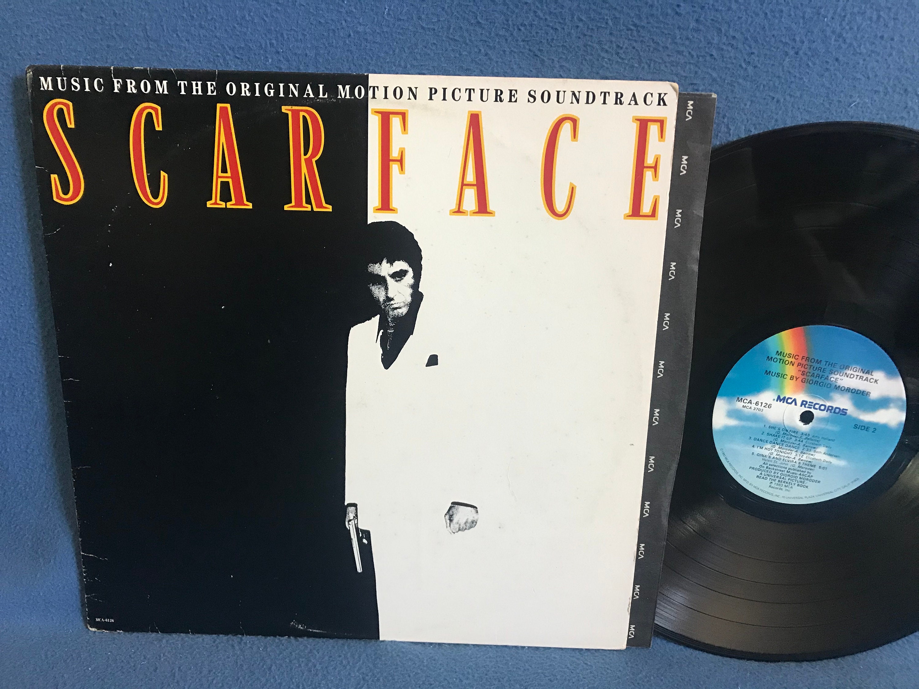 特別限定カラー盤 Scarface スカーフェイス サントラ LP レコード 特別限定カラー盤 Scarface スカーフェイス サントラ LP レコード