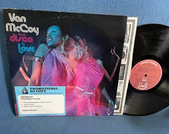 Vintage, Van McCoy, "From Disco To Love", Vinyl LP Record Album, PROMO, Original 1975 Press, Soul Improvisations, Just In Case