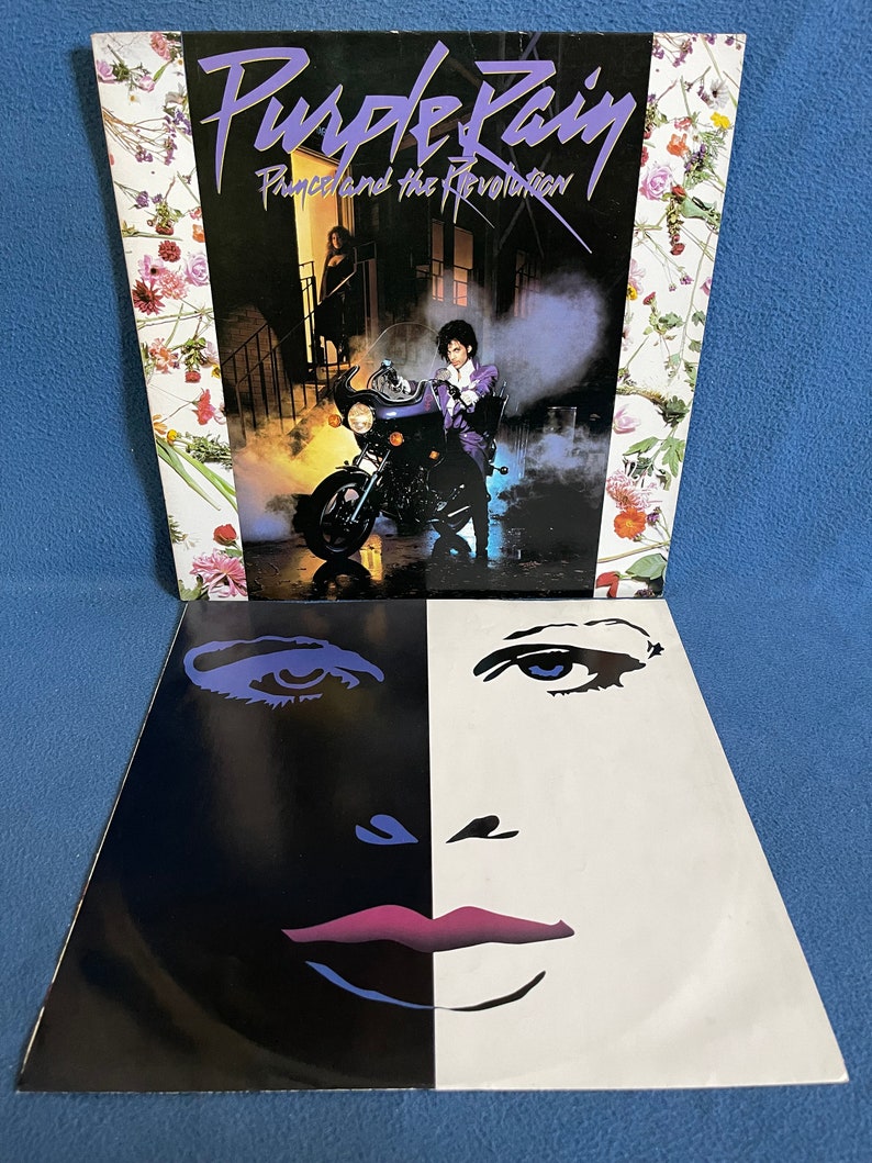 RARE Vintage Prince purple Rain Vinyl LP Record - Etsy