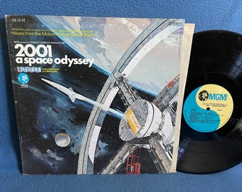 RARE, Vintage, "2001 A Space Odyssey" Original Soundtrack, First Press, Vinyl LP, Record Album, Sci Fi, Fantasy, Stanley Kubrick, Ric Flair