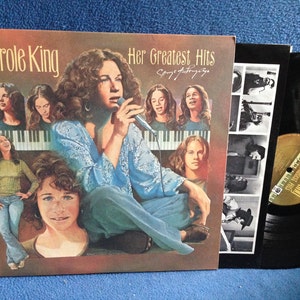 Vintage Carole King The Greatest Hits Vinyl Lp Etsy