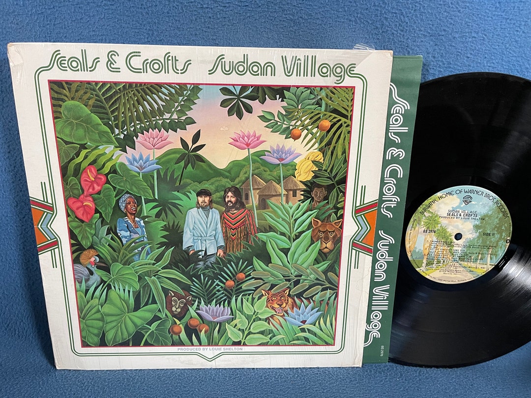 Vintage, Seals & Crofts sudan Village Vinyl LP Record Album Original