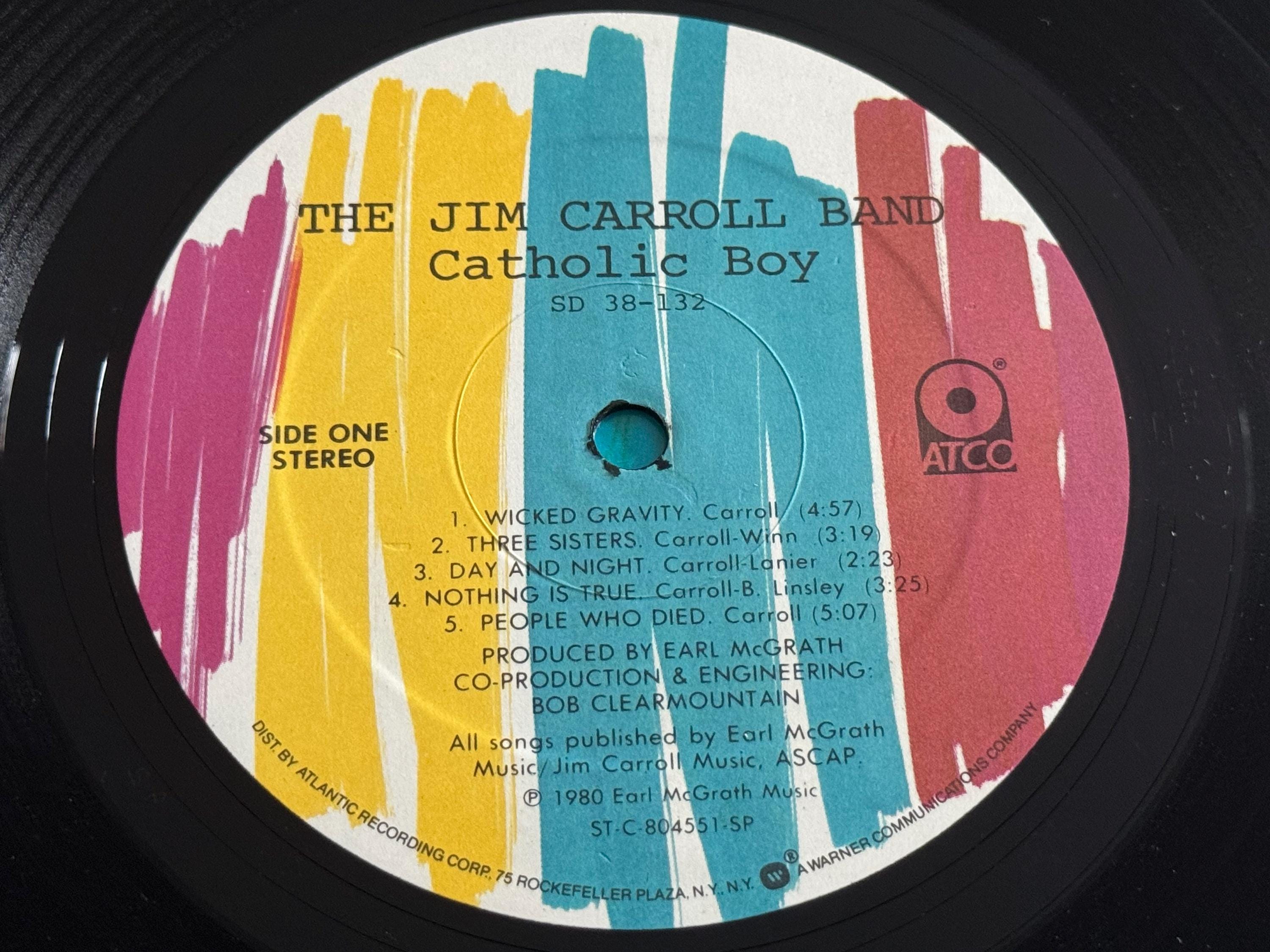 Vintage, the Jim Carroll Band, 
