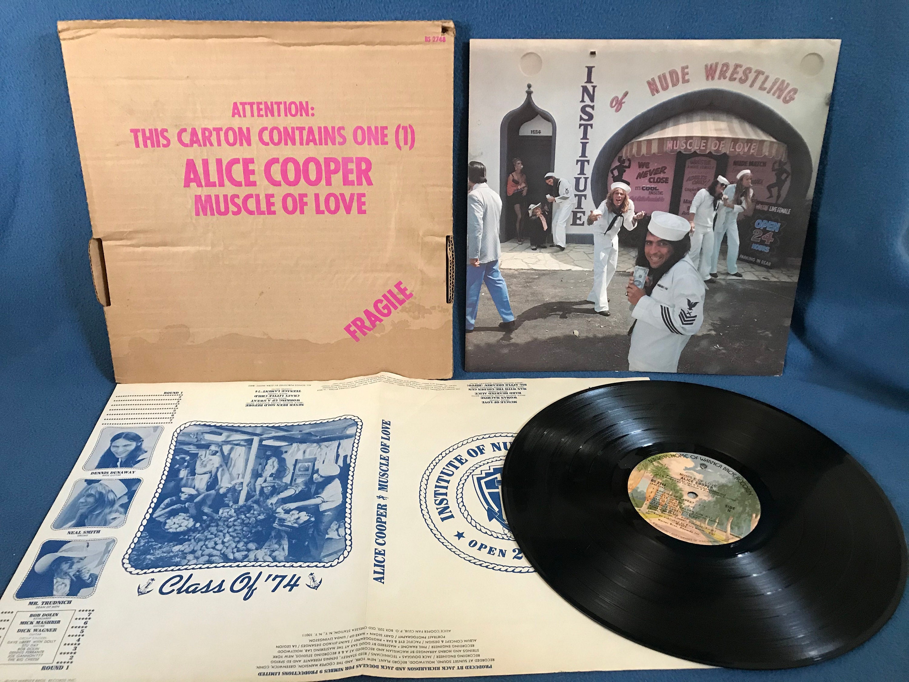 洋楽 Alice Cooper Muscle Of Love: Deluxe Muscle Of Love (Deluxe Edition) (2LP, Pink Vinyl) | Rhino
