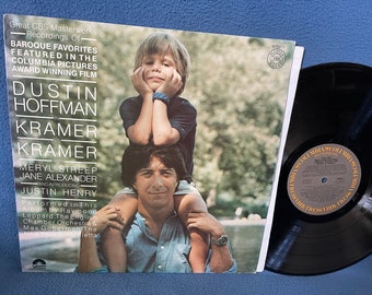 Vintage, "Kramer Vs. Kramer" Original Soundtrack, Vinyl LP Record Album, Antonio Vivaldi, Henry Purcell, Dustin Hoffman, Meryl Streep