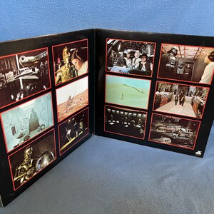 RARE, Vintage, Star Wars John Williams, Original Film Score, Movie Soundtrack, Vinyl 2 LP Set, Record Album, Imperial March, A New Hope image 3