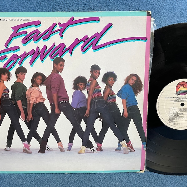 "Vintage, ""Fast teil" Original 1985 Soundtrack, Vinyl LP Schallplatte Album, Qwest, Quincy Jones, DECO, Pulse, Siedah Garrett, David Swanson."