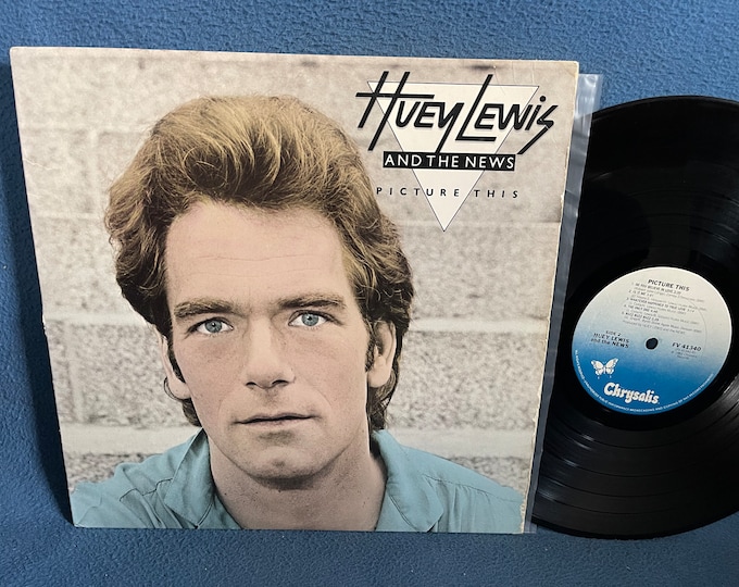 Vintage, Huey Lewis and the News, picture This Vinyl LP