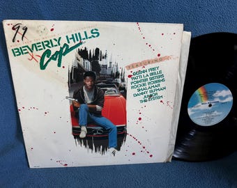 Vintage, &quot;Beverly Hills Cop&quot; - Original Soundtrack, Vinyl LP, Record Album, Danny Elfman Score, Eddie Murphy, Pointer Sisters, Shalamar