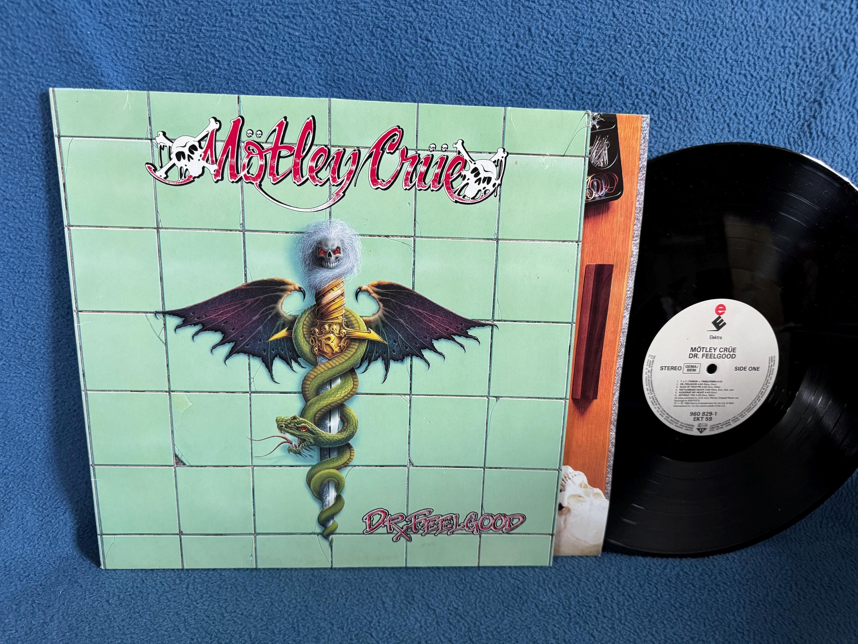 LP『Mötley Crüe Dr. Feelgood』シュリンク付きオリジナル