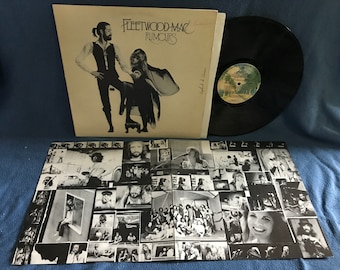 RARE, Vintage, Fleetwood Mac - "Rumours" Vinyl LP Record Album, Original First Press, Rock, Stevie Nicks, Go Your Own Way, Gold Dust Woman