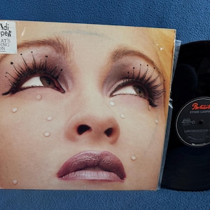 Vintage, Cyndi Lauper - "What's Going On / One Track Mind" 12" Maxi Single, Vinyl, Record Album, PROMO, Original First Press, True Colors