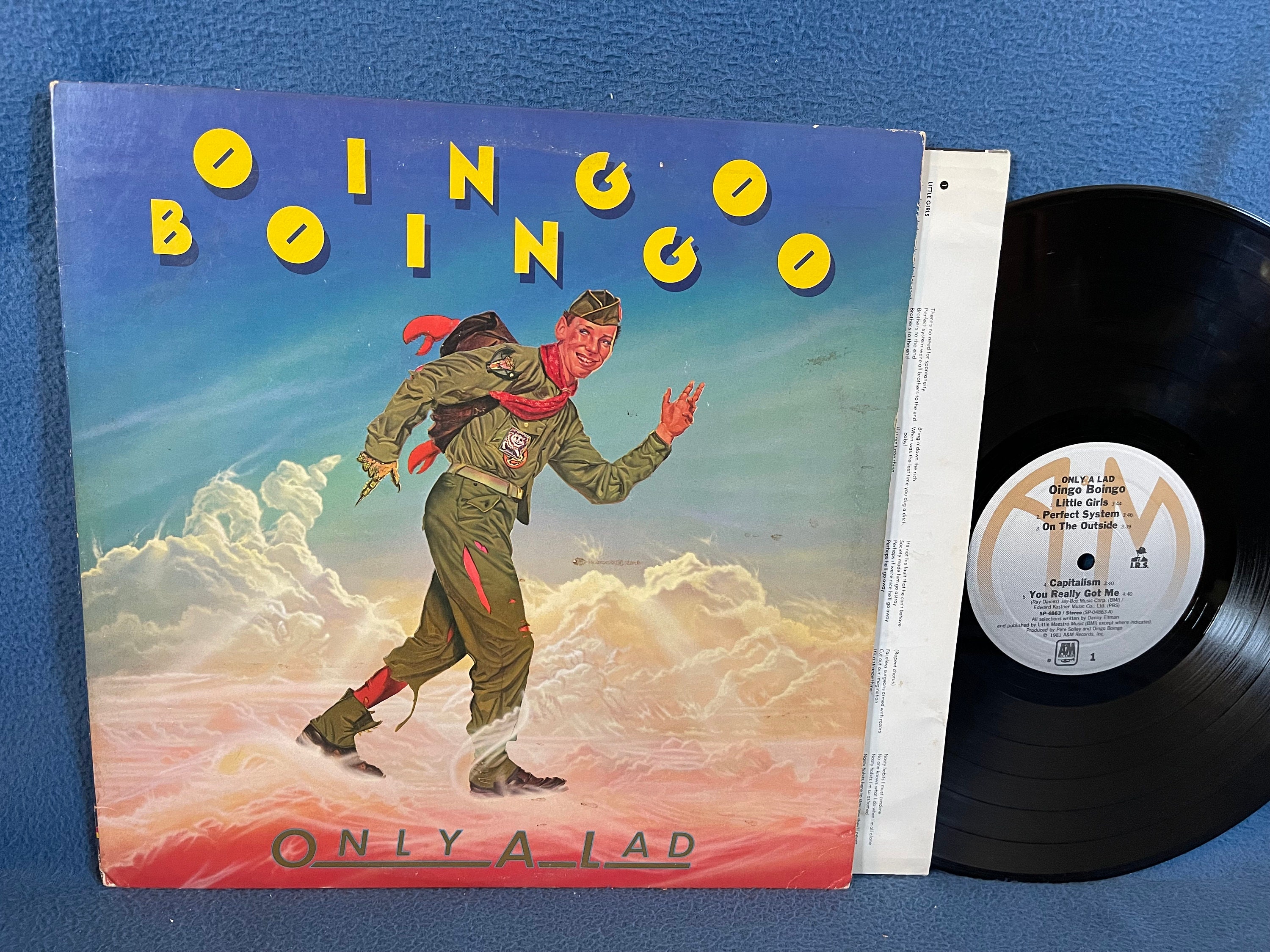 RARE, Vintage, Oingo Boingo s/t Debut Vinyl LP Record Album, Original 1981  First Press, Danny Elfman, New Wave, 80's Dance Music. -  Denmark