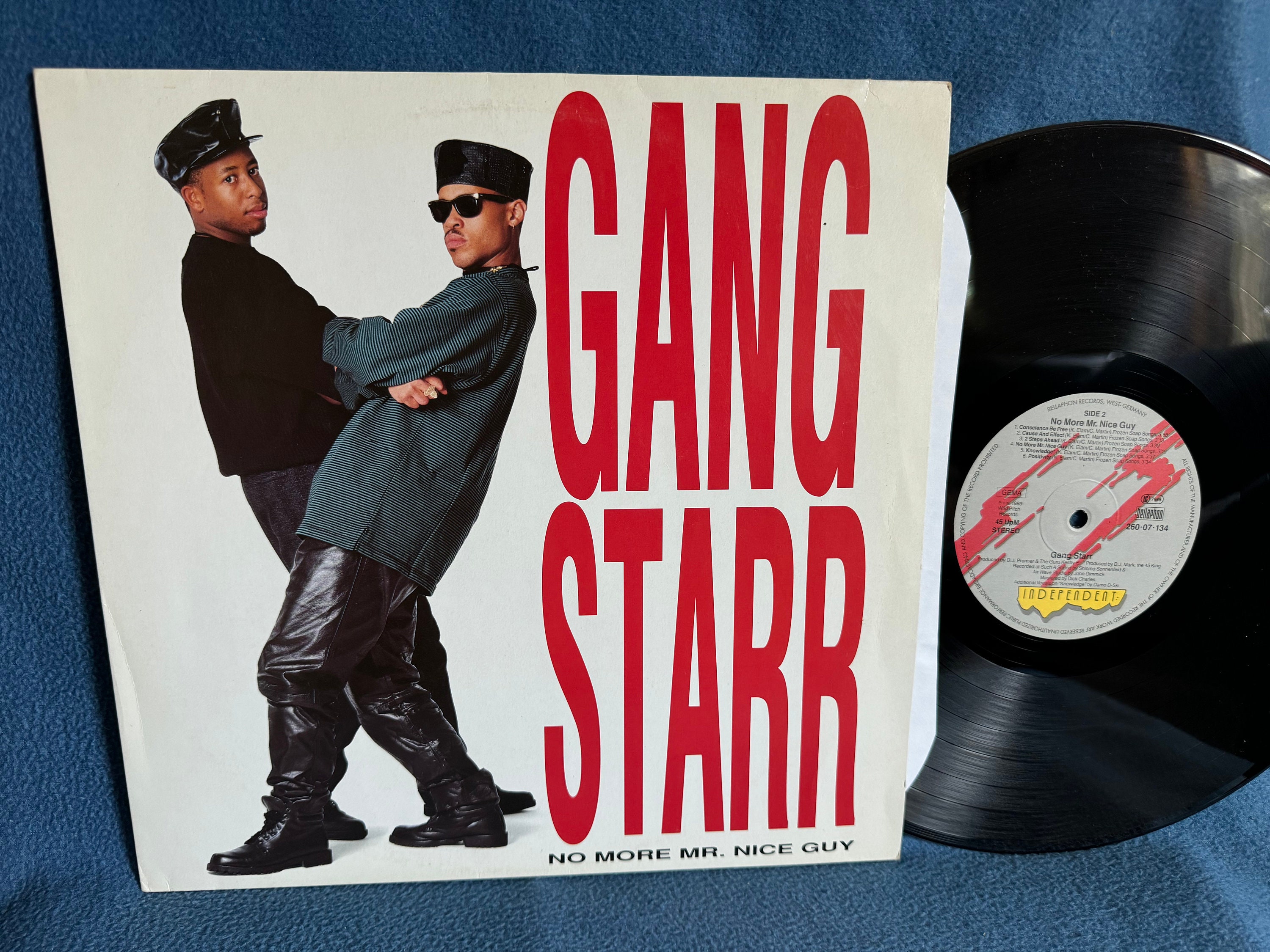 ⭐︎US盤⭐︎Gang Starr-No More Mr. Nice Guy（美品） Gang Starr – No More Mr. Nice Guy – Cassette (White Roller