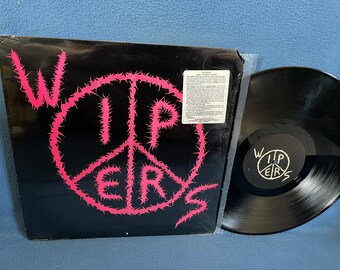 RARE Vintage, The Wipers "Tour 84" Live Album", Vinyl LP Record Album, Original First Press, Enigma 72026-1 In Shrink, D-7, Youth Of America