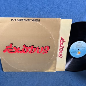 RARE Vintage, Bob Marley & The Wailers - "Exodus", Vinyl LP, Record Album, Original 1977 First Press, Jamming, One Love, Roots Reggae