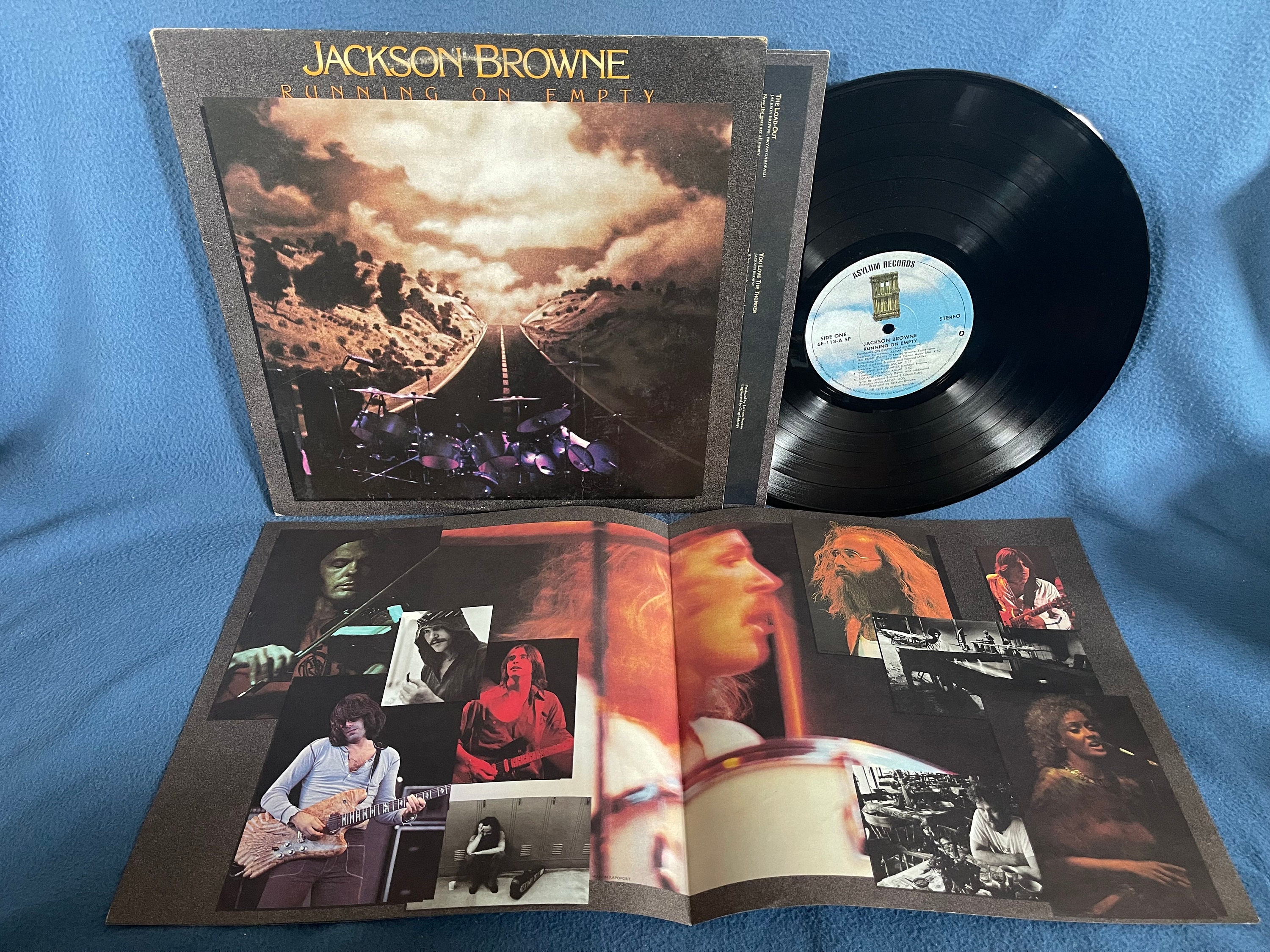 Vintage Jackson Browne running on Empty Vinyl - Etsy