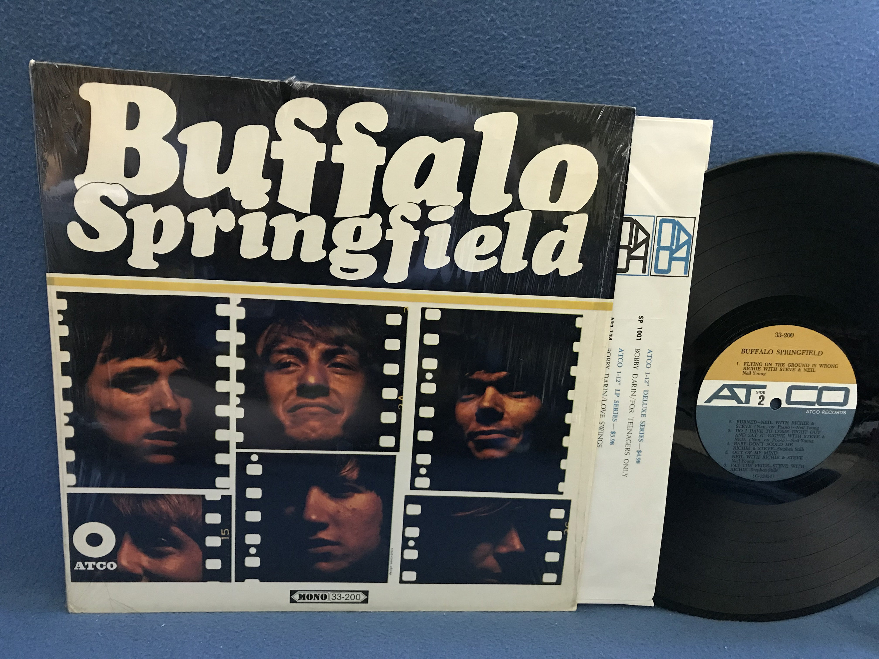 USオリジナルMONO 1stプレス美盤】バッファロースプリングフィールド