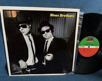 Vintage, The Blues Brothers &quot;Briefcase Full Of Blues&quot; Vinyl LP Record Album, OG First Press, Paul Shaffer, Booker T And The MG&#39;s, Soul Man