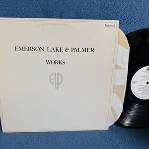 Vintage, Emerson, Lake & Palmer - &quot;Works Volume 2&quot;, Vinyl LP, Record Album, Original 1977 ELP Gatefold Press, Space, Psych, Prog Rock